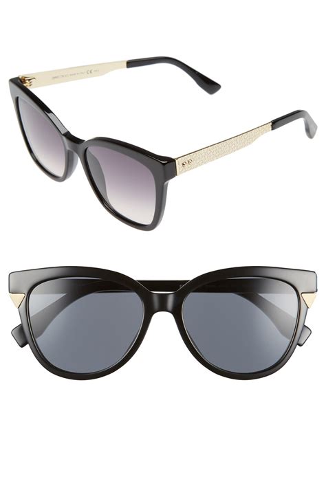 fendi 53mm cat eye sunglasses
